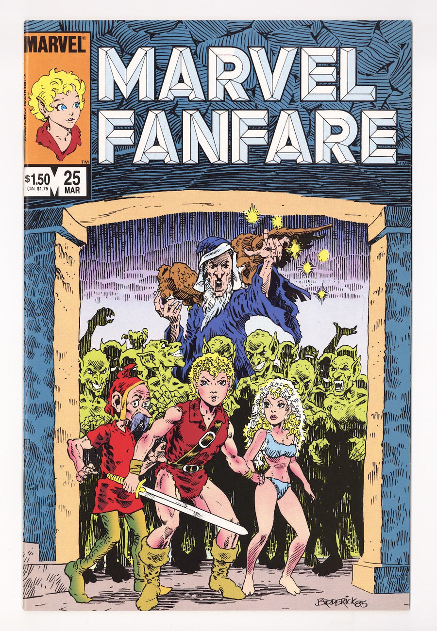 Marvel Fanfare Vol 1 25 High Grade (1986) 