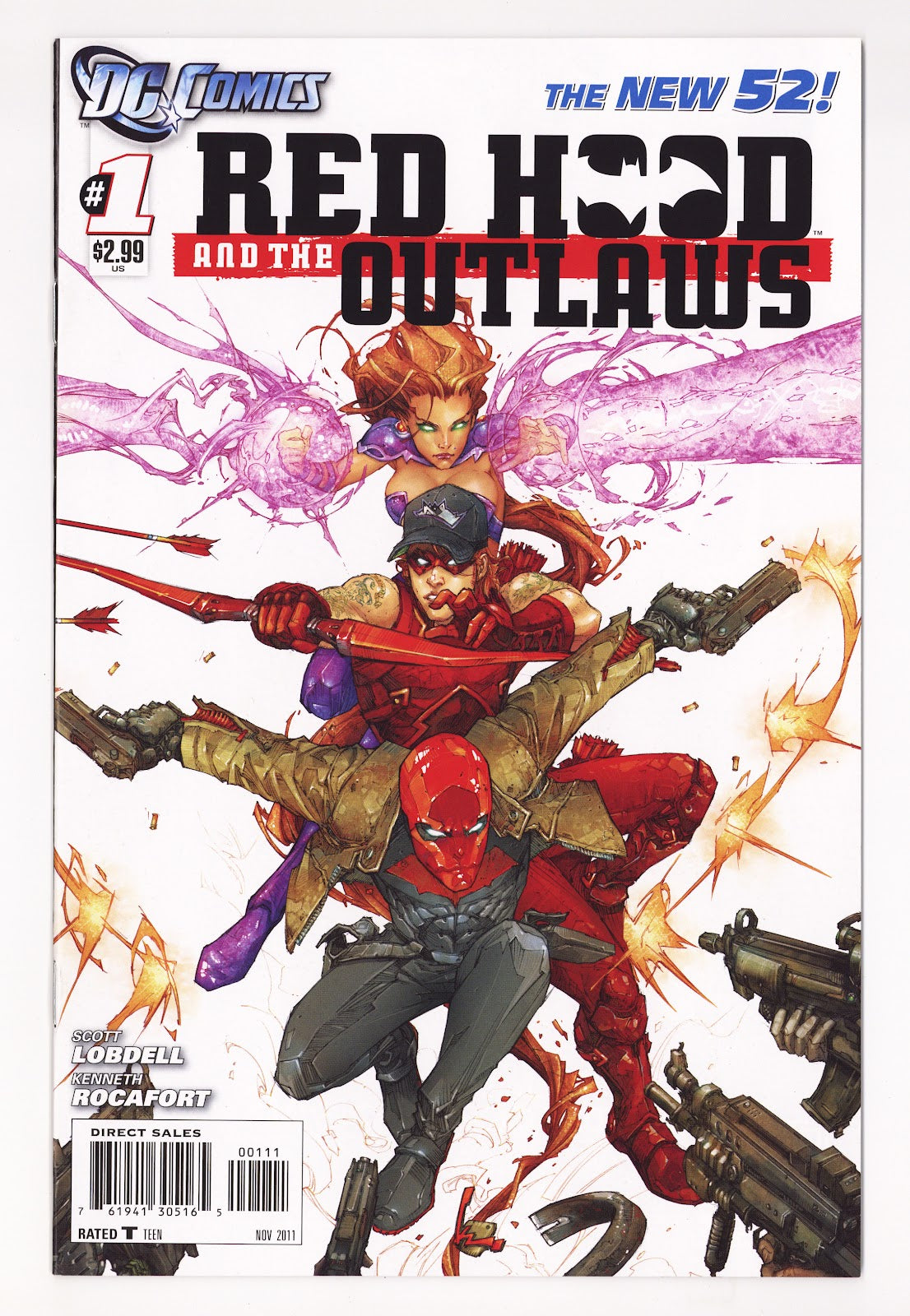 Red Hood and the Outlaws Vol 1 1 High Grade (2011) 