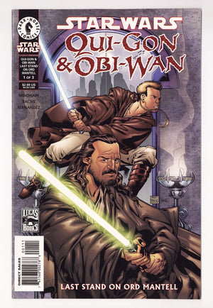 Star Wars: Qui-Gon & Obi-Wan: Last Stand on Ord Mantell   1  Mid Grade   (2000)