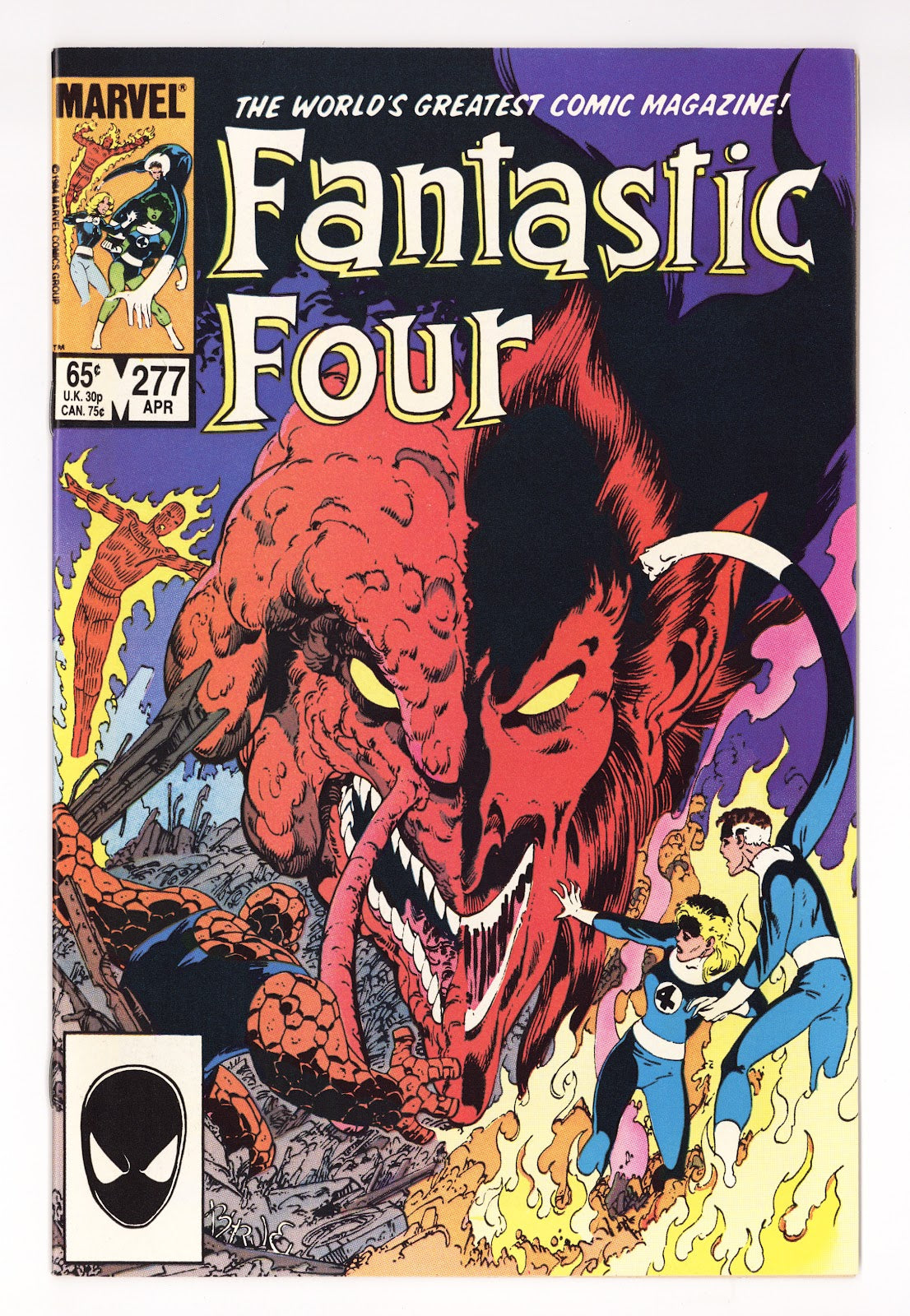 Fantastic Four Vol 1 277 High Grade (1985) 