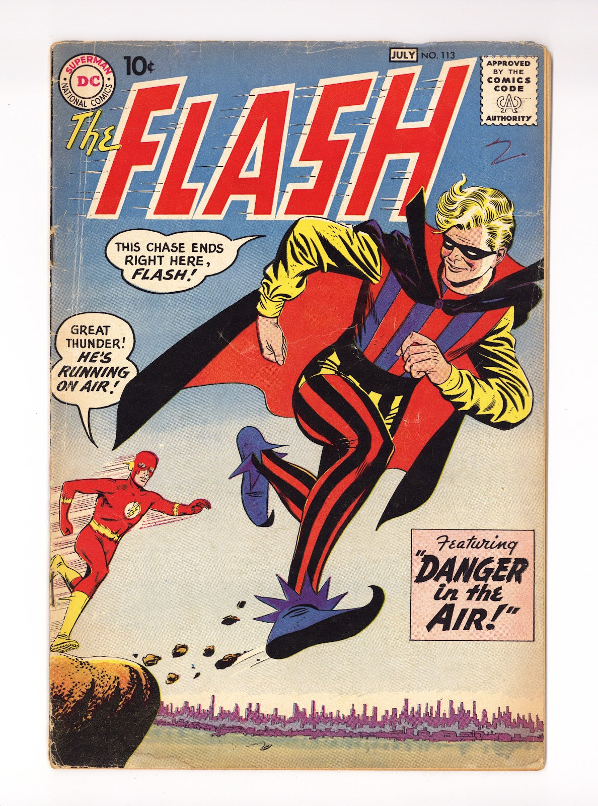 The Flash Vol 1 113  GD/VG (3.0)   (1960)     