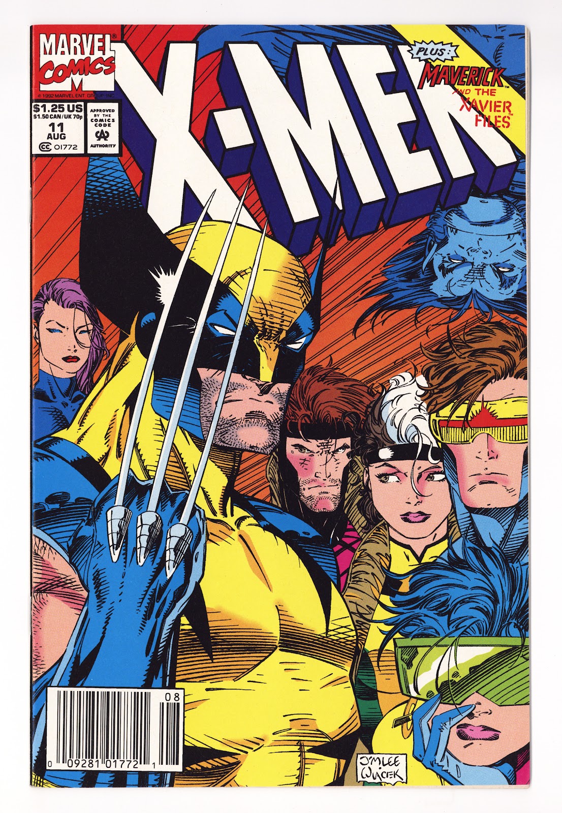 X-Men Vol 1 11  VF/NM (9.0)   (1992)   Newsstand  