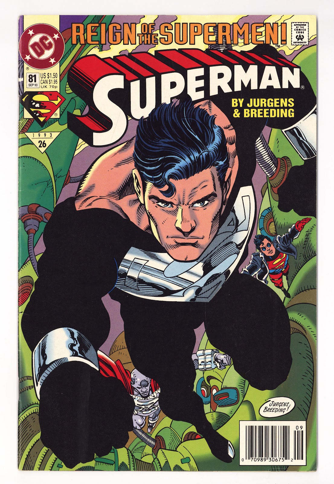 Superman Vol 2 81  Mid Grade   (1993)   Newsstand  