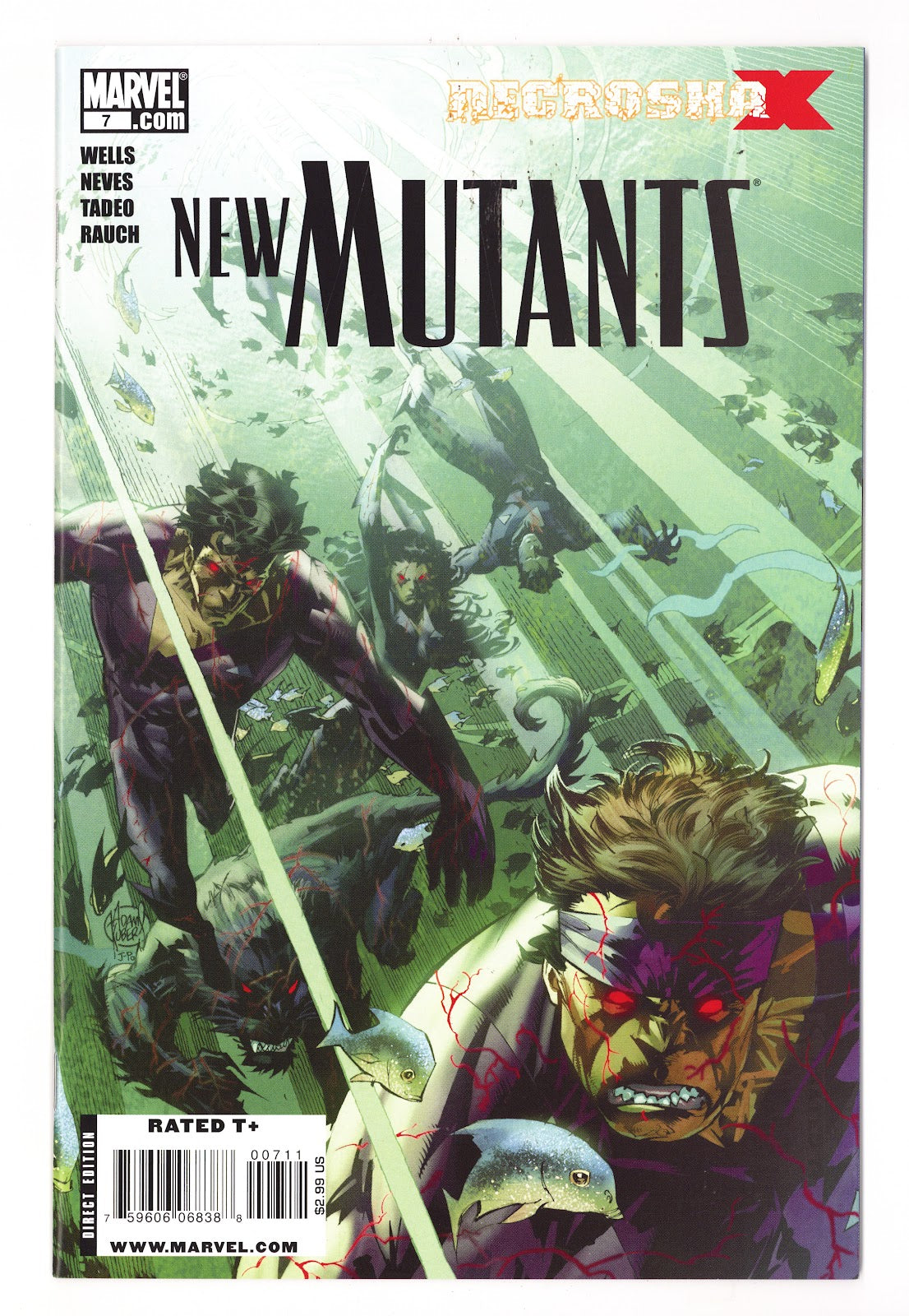 New Mutants Vol 3 7 High Grade (2010) 