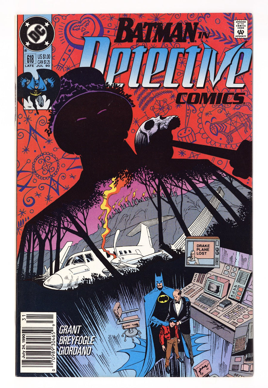 Detective Comics Vol 1 618  High Grade   (1990)   Newsstand