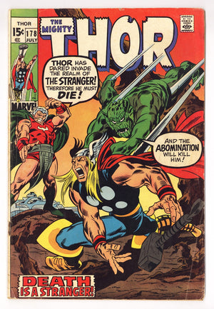 Thor Vol 1 178 GD/VG (3.0) (1970)