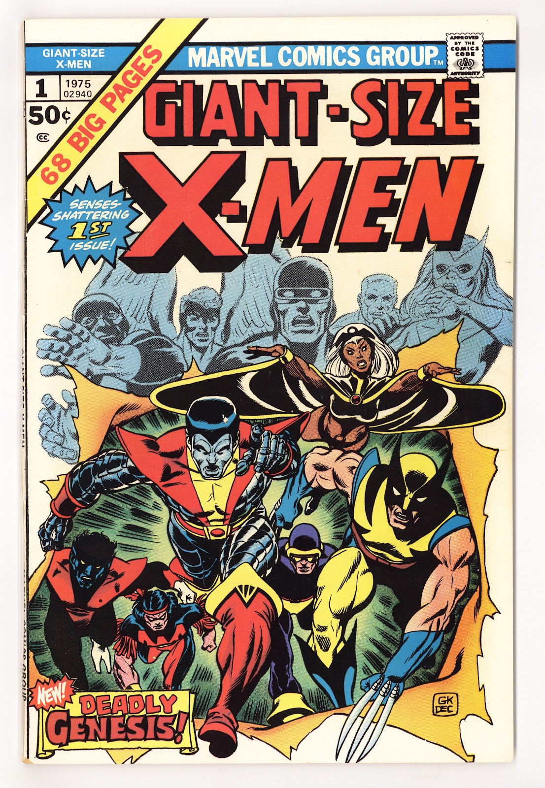 Giant-Size X-Men Vol 1 1  VF+ (8.5)   (1975)