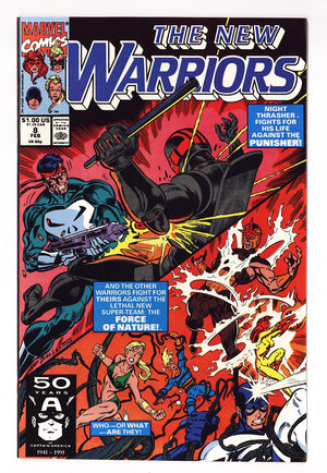 The New Warriors Vol 1 8 High Grade (1991)