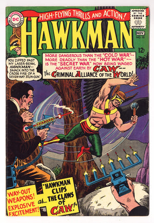 Hawkman Vol 1 10 VG/FN (5.0) (1965)