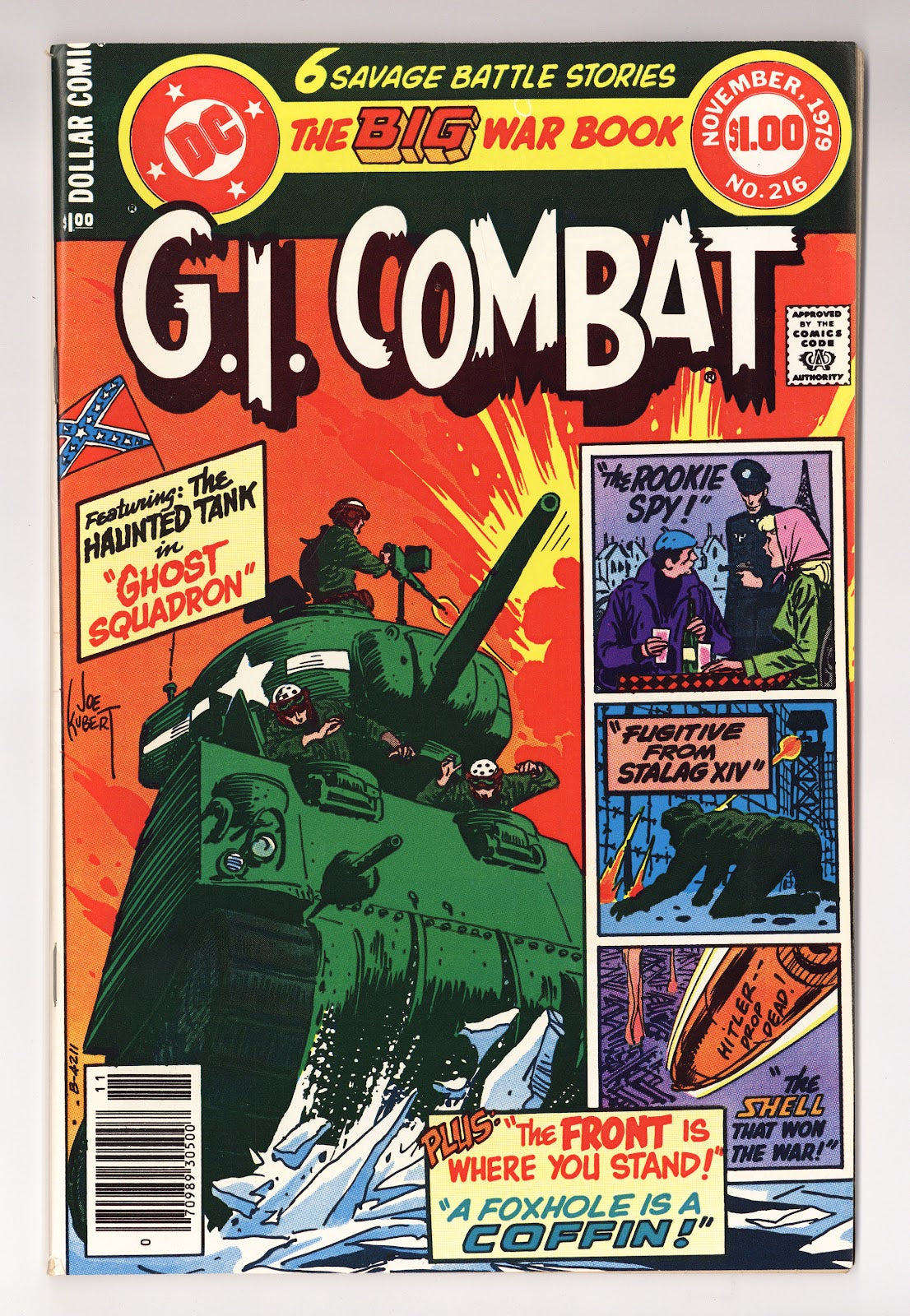 G.I. Combat Vol 1 216  Mid Grade   (1979)     