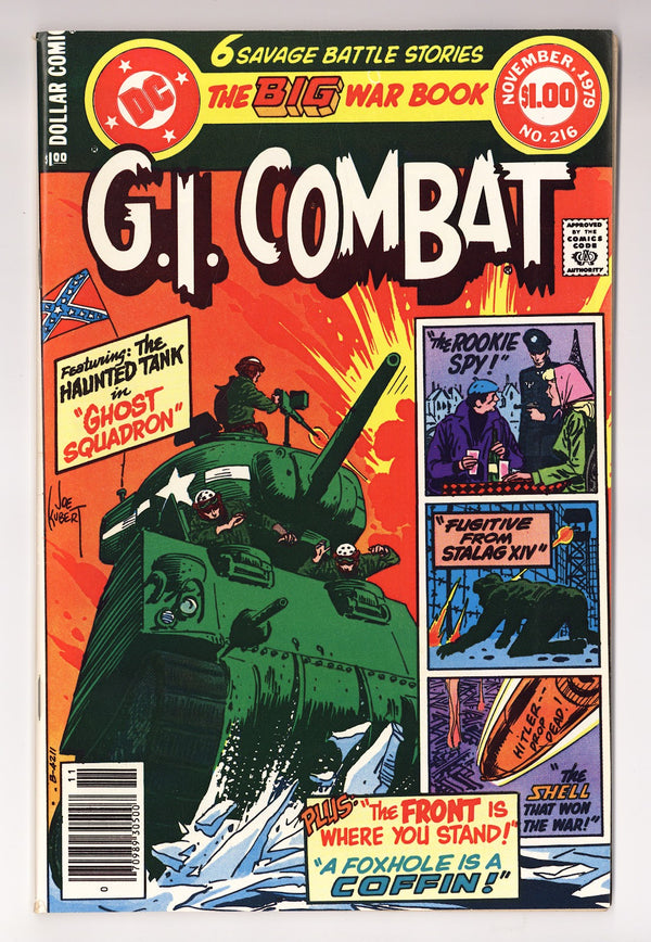 G.I. Combat Vol 1 216  Mid Grade   (1979)