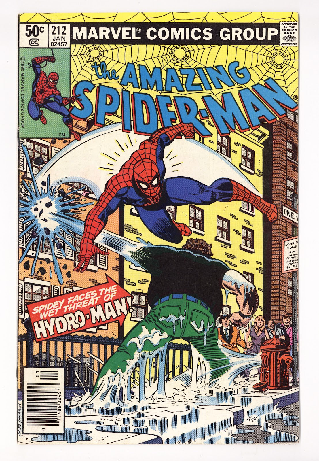 The Amazing Spider-Man Vol 1 212 FN+ (6.5) (1981) Newsstand 