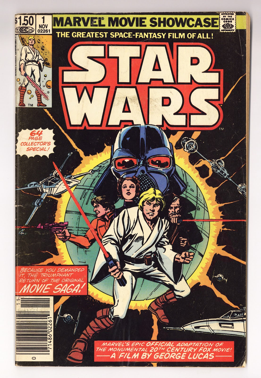 Marvel Movie Showcase Vol 1 1  GD/VG (3.0)   (1982)   Canadian  