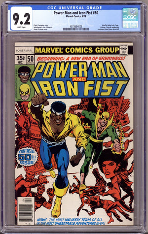 Power Man Vol 1 50 CGC 9.2 (NM-) (1978)