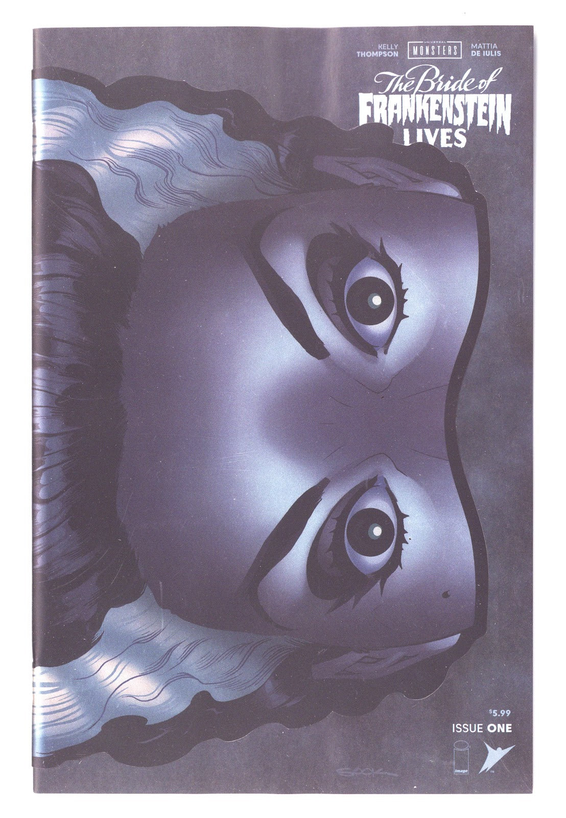 Universal Monsters the Bride of Frankenstein Lives #1 (2026) Sook Foil Die-Cut Variant