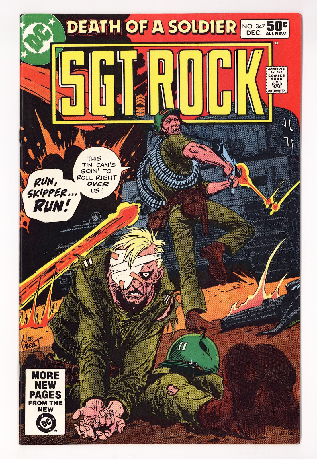 Sgt. Rock Vol 1 347  High Grade   (1980)     