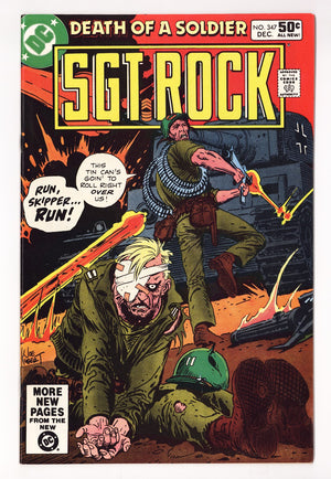 Sgt. Rock Vol 1 347  High Grade   (1980)
