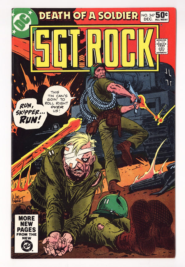 Sgt. Rock Vol 1 347  High Grade   (1980)