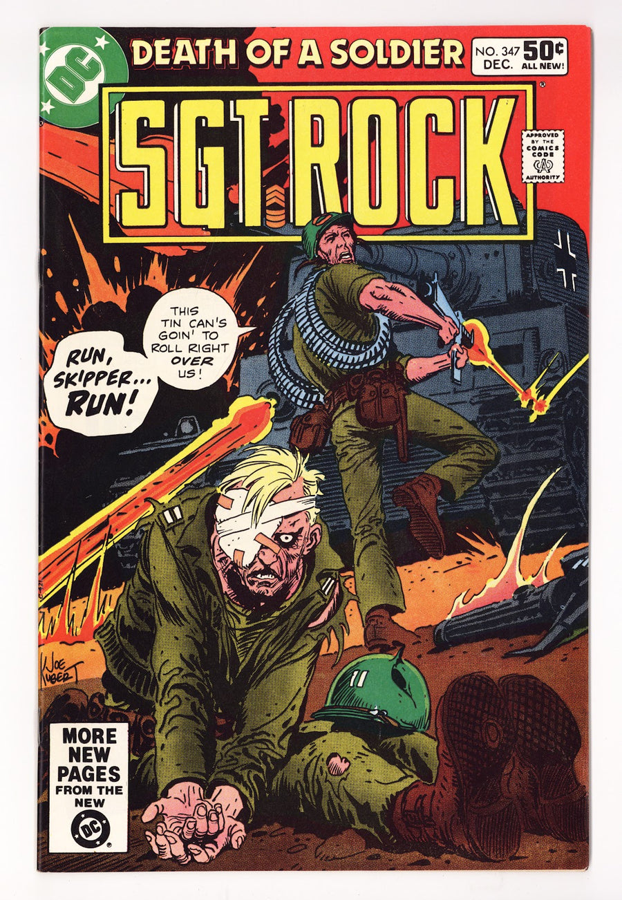Sgt. Rock Vol 1 347  High Grade   (1980)     