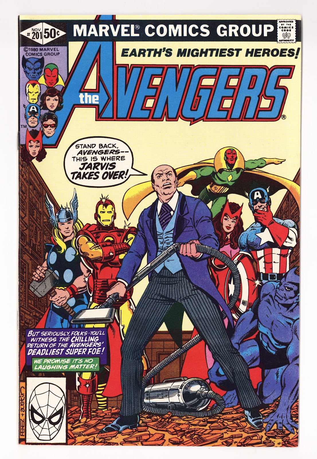The Avengers Vol 1 201 High Grade (1980) 