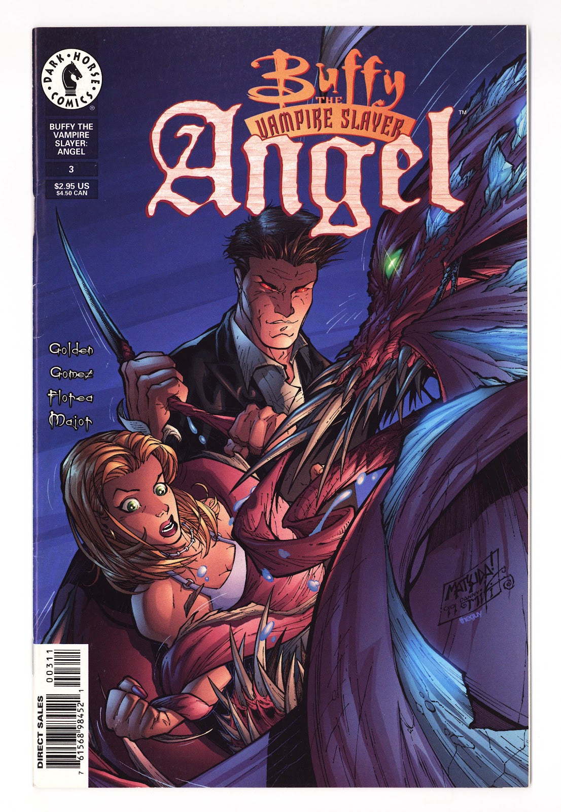 Buffy the Vampire Slayer: Angel   3  Mid Grade   (1999)     