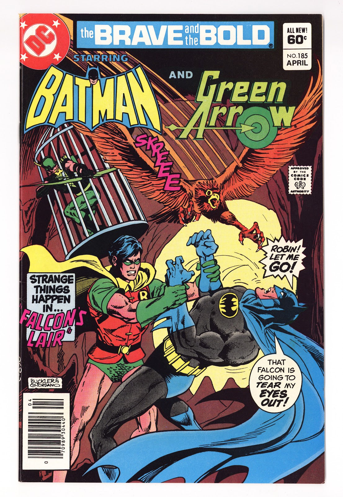 The Brave and the Bold Vol 1 185 Mid Grade (1982) Newsstand 