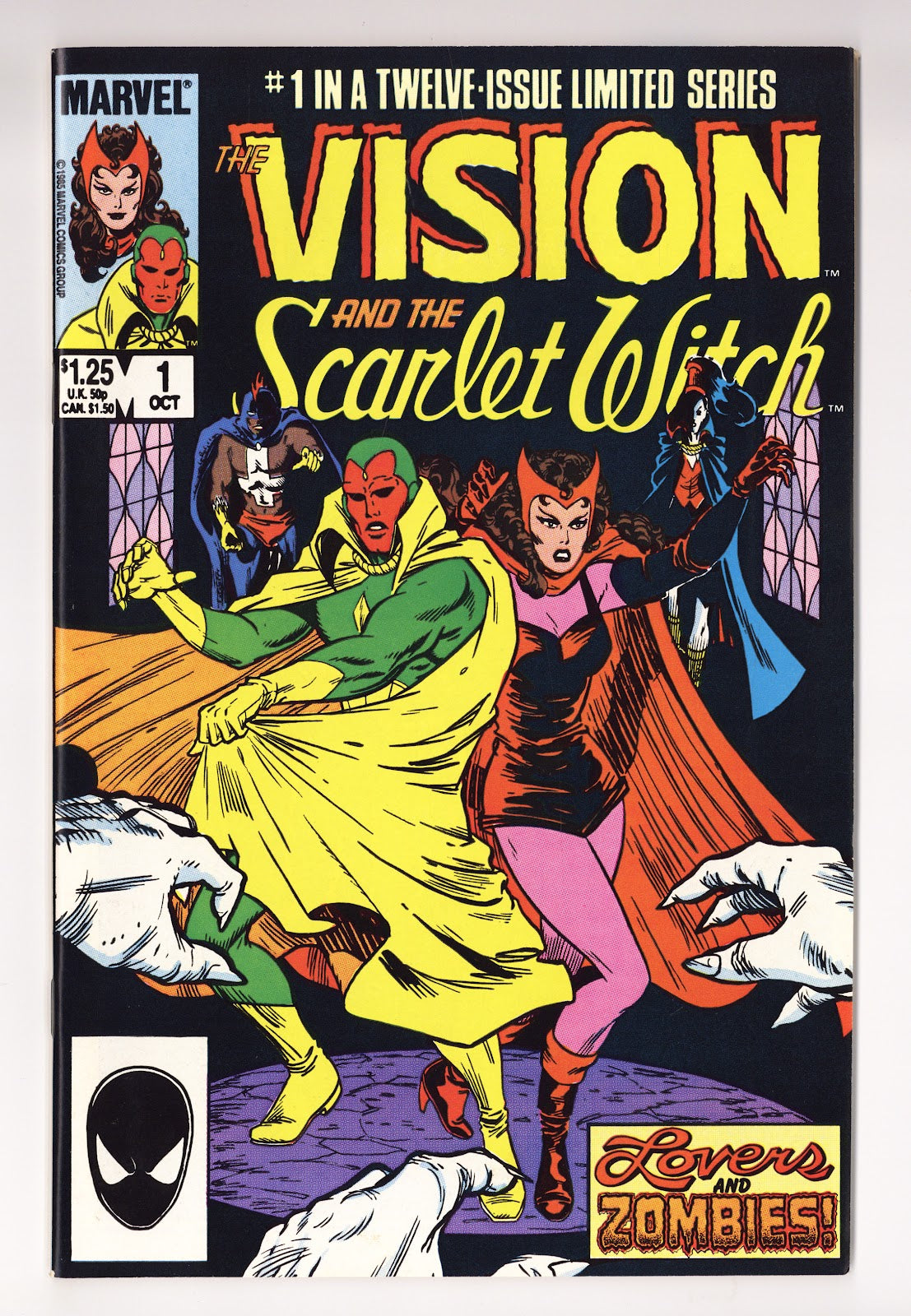 The Vision and the Scarlet Witch Vol 2 1 High Grade (1985) Direct 