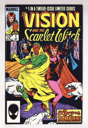 The Vision and the Scarlet Witch Vol 2 1 High Grade (1985) Direct