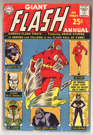 Flash Annual Vol 1 1 GD/VG (3.0) (1963)