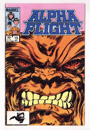 Alpha Flight Vol 1 10 High Grade (1984)