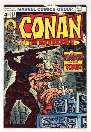 Conan the Barbarian Vol 1 31  Low Grade   (1973)   Regular Edition