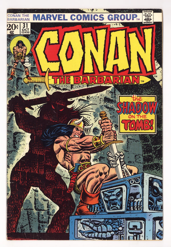 Conan the Barbarian Vol 1 31  Low Grade   (1973)   Regular Edition