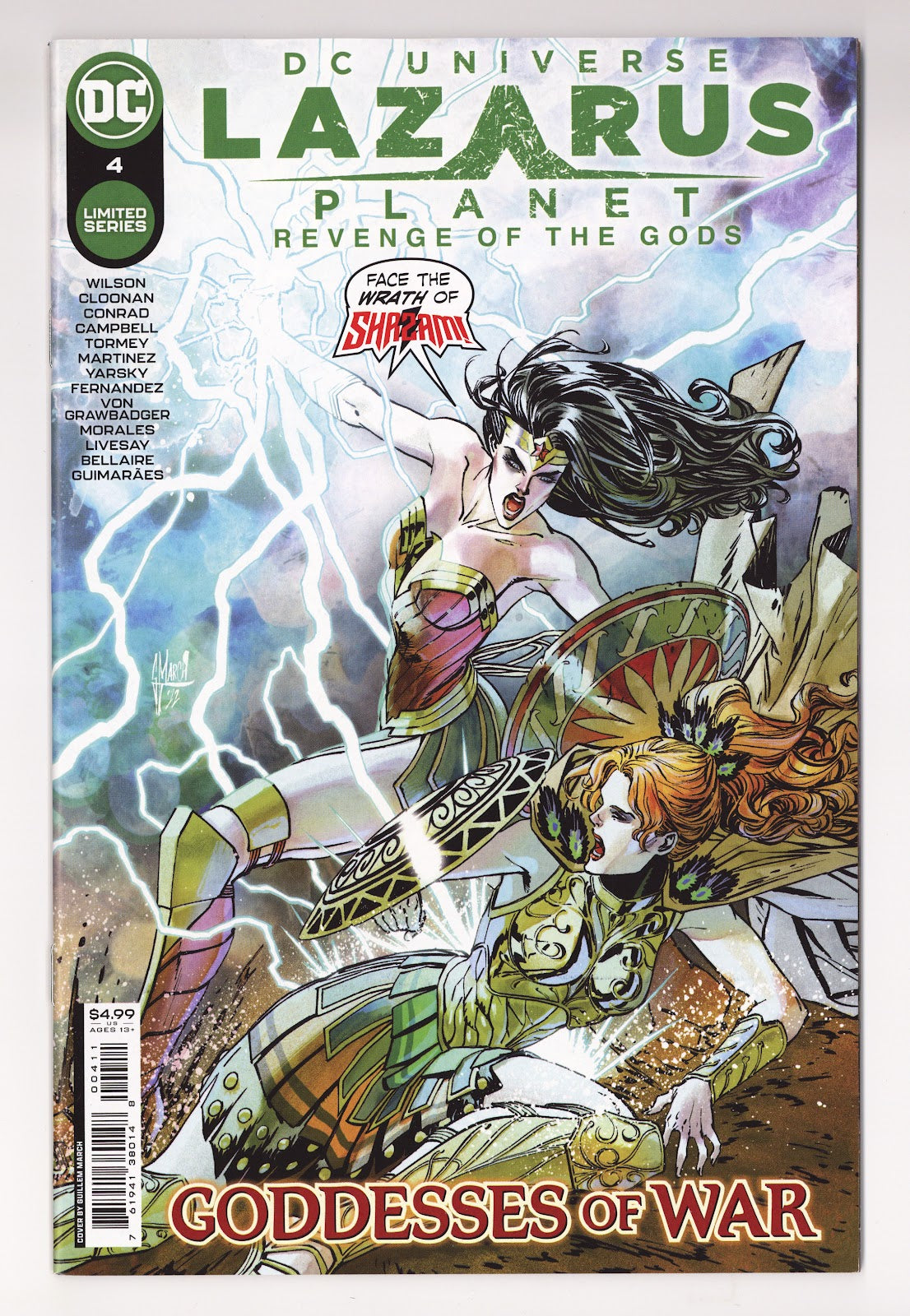Lazarus Planet: Revenge of the Gods 4 High Grade (2023) 