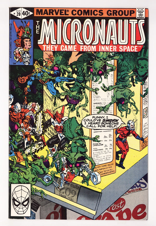 Micronauts Vol 1 20  Mid Grade   (1980)