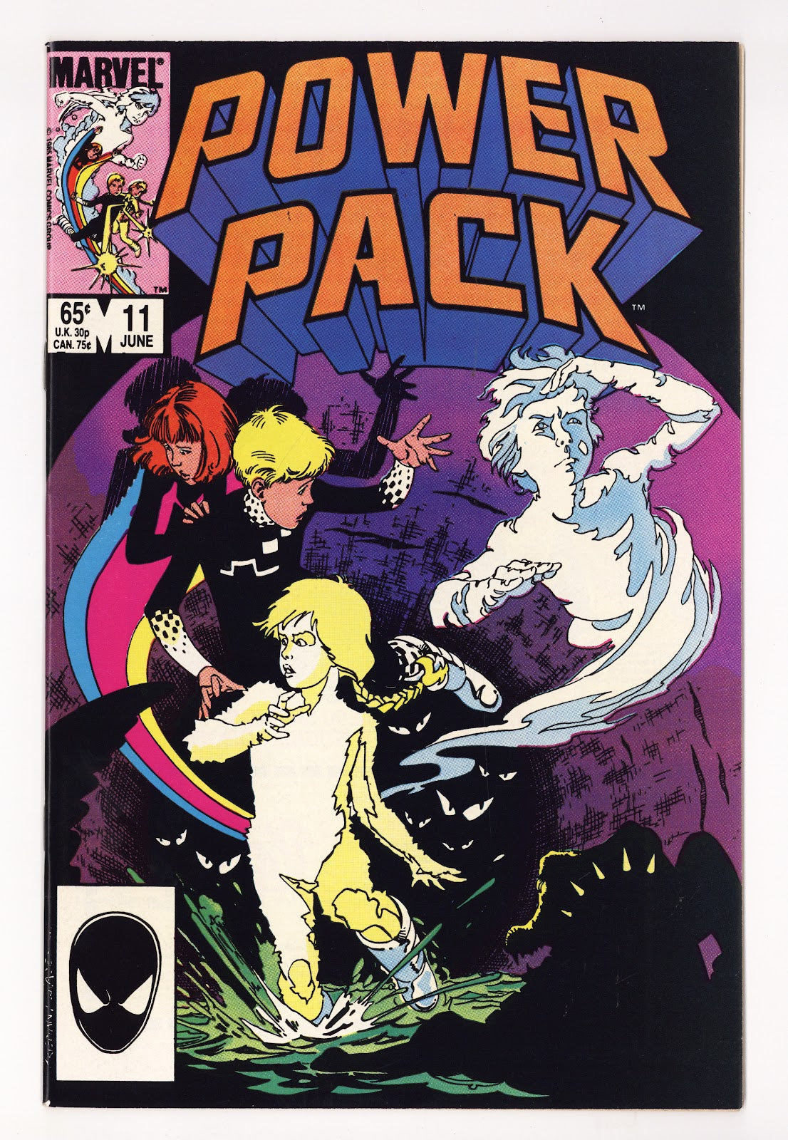 Power Pack Vol 1 11  High Grade   (1985)   Direct  