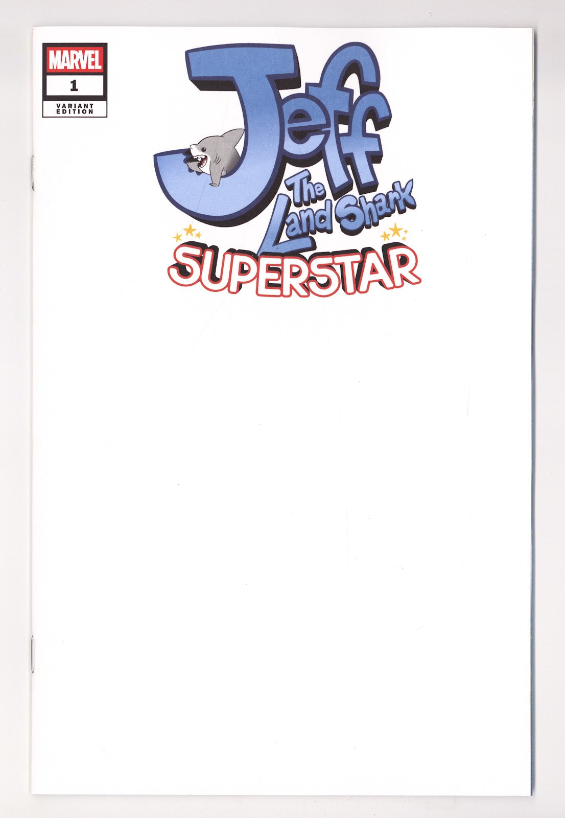 Jeff The Land Shark: Superstar  1   Blank Variant   (2026)
