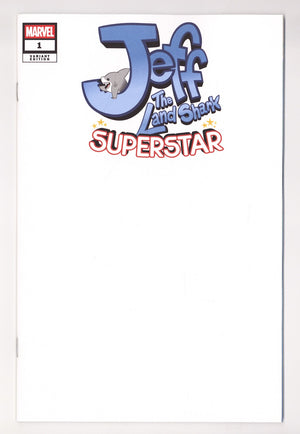 Jeff The Land Shark: Superstar  1   Blank Variant   (2026)