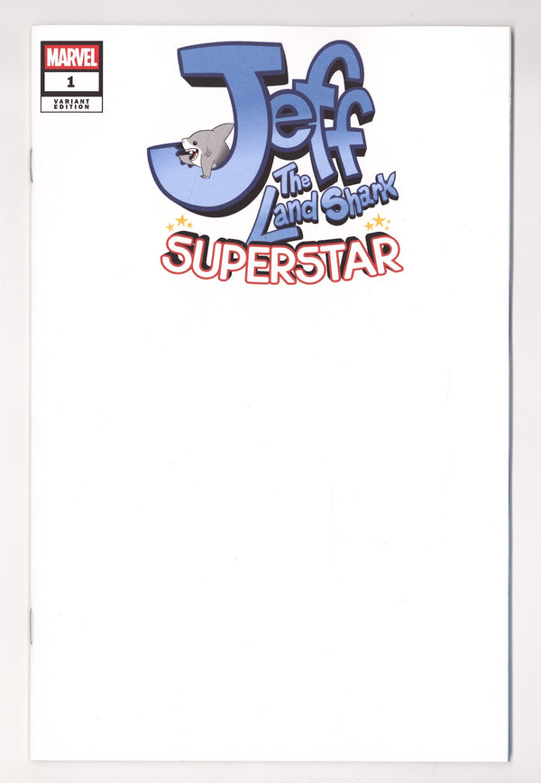 Jeff The Land Shark: Superstar  1   Blank Variant   (2026)