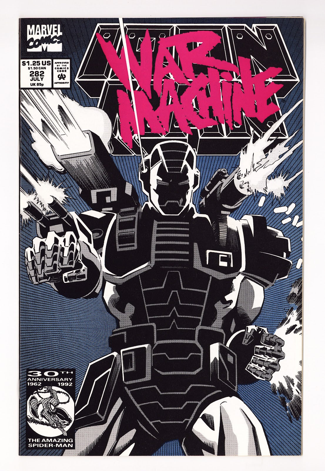 Iron Man Vol 1 282  VF/NM (9.0)   (1992)     