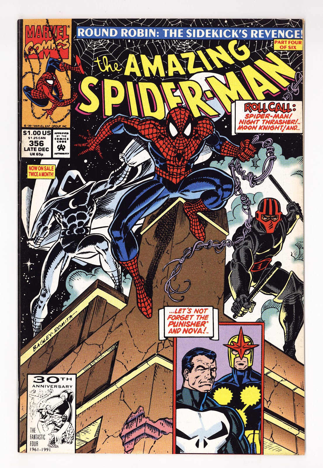 The Amazing Spider-Man Vol 1 356 Mid Grade (1991)  