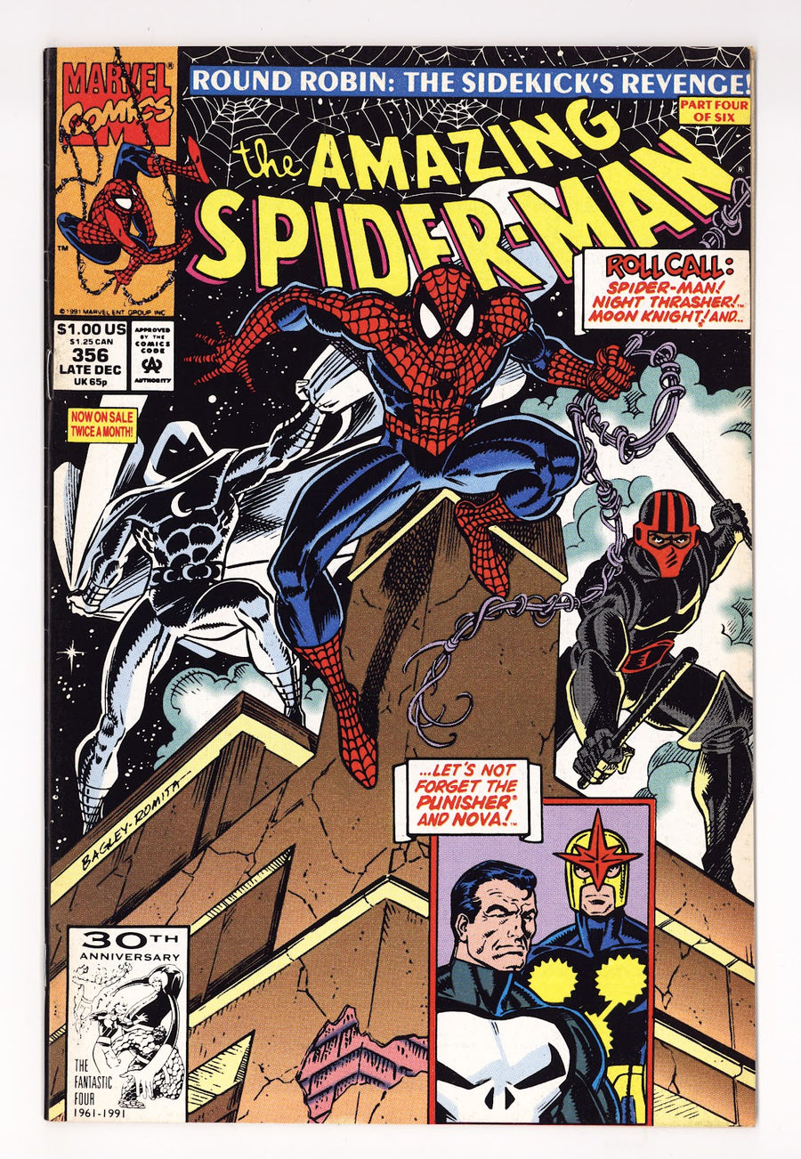 The Amazing Spider-Man Vol 1 356 Mid Grade (1991)  