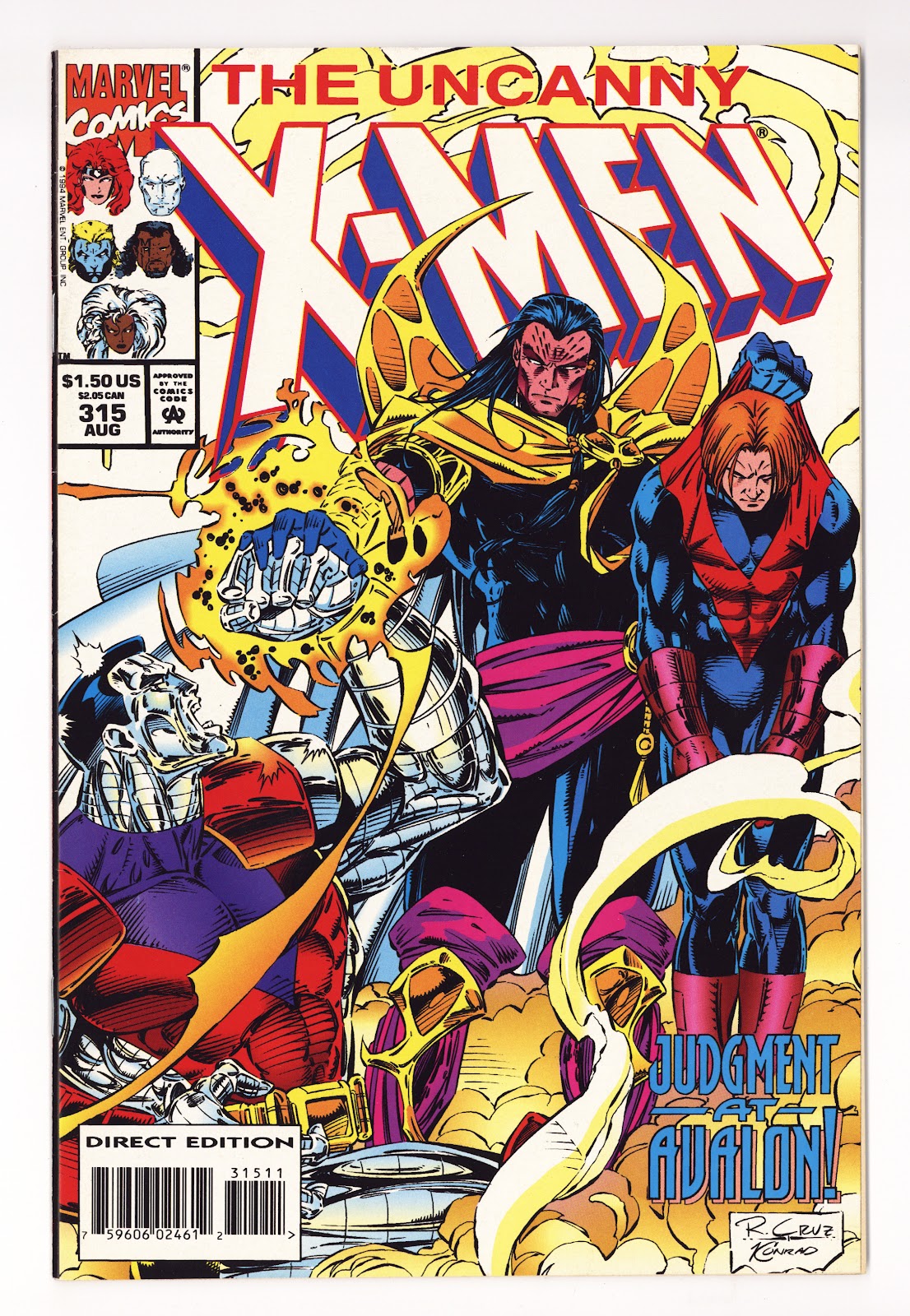The Uncanny X-Men Vol 1 315  High Grade   (1994)