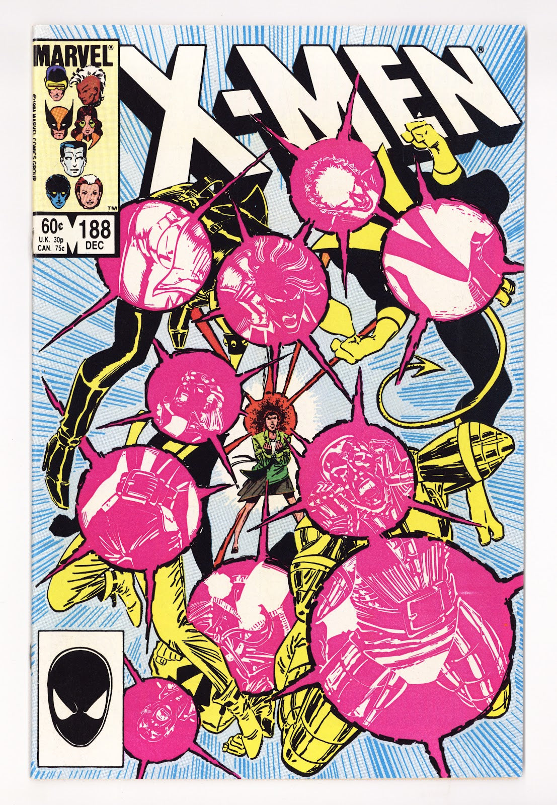 The Uncanny X-Men Vol 1 188 High Grade (1984) Direct 