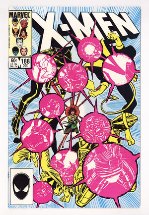 The Uncanny X-Men Vol 1 188 High Grade (1984) Direct