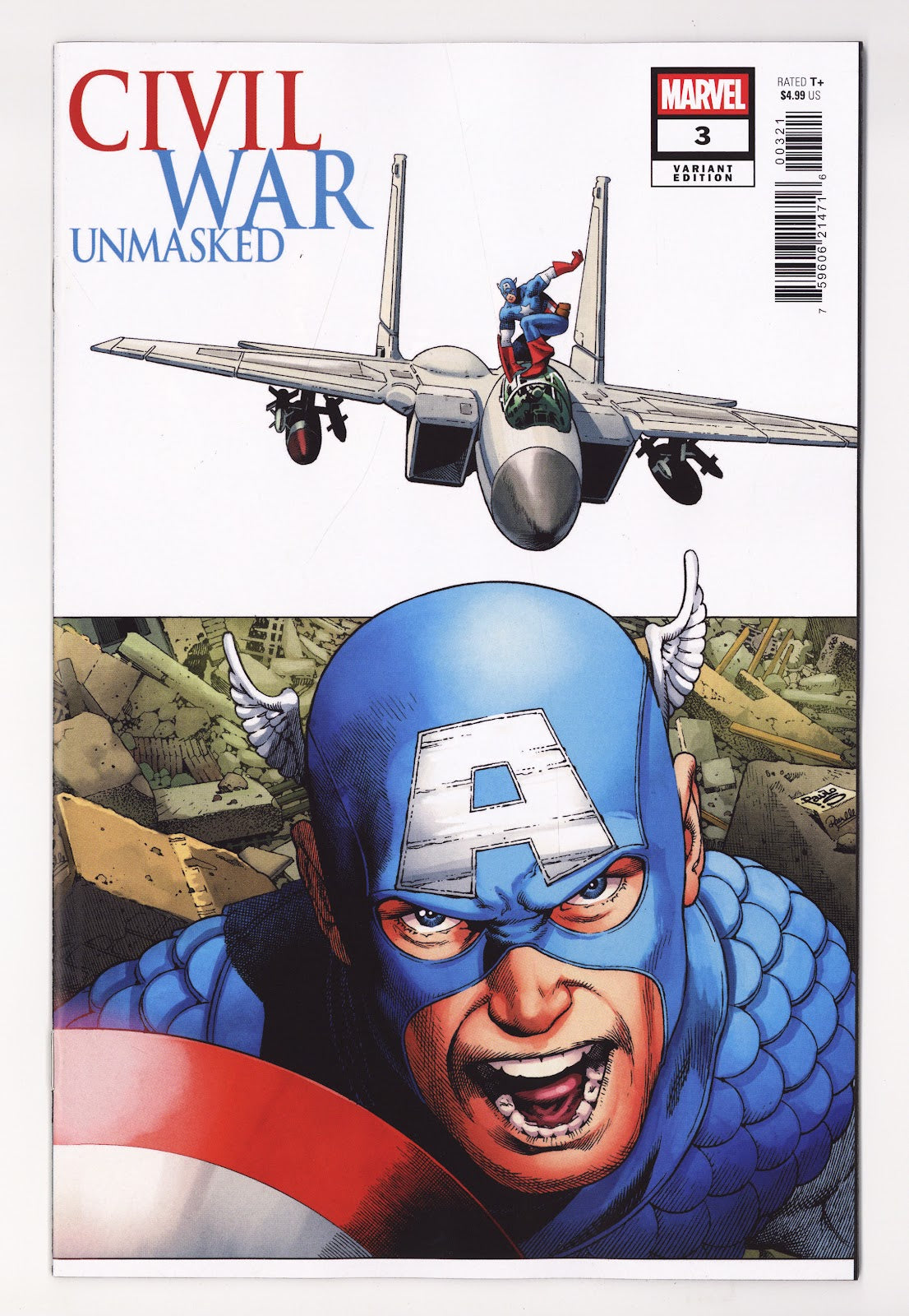 Civil War: Unmasked  3 Siqueira  Connecting Variant   (2026)