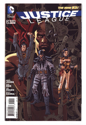 Justice League Vol 1 28 VF/NM (9.0) (2014) Steampunk Incentive Variant