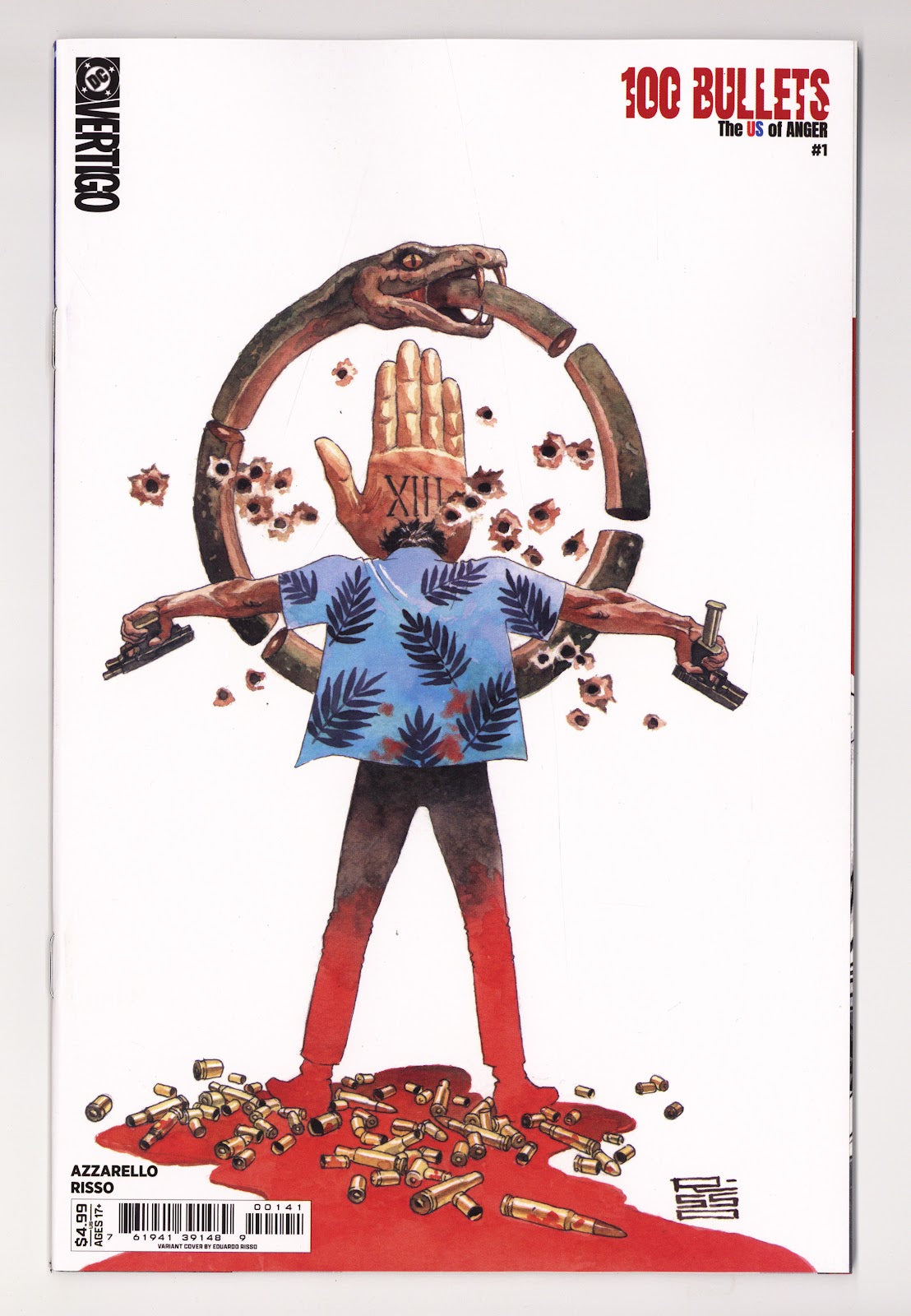 100 Bullets The Us Of Anger 1 Risso Variant (2026)