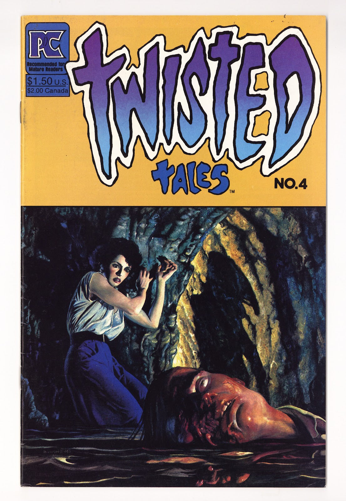 Twisted Tales   4  Mid Grade   (1983)     