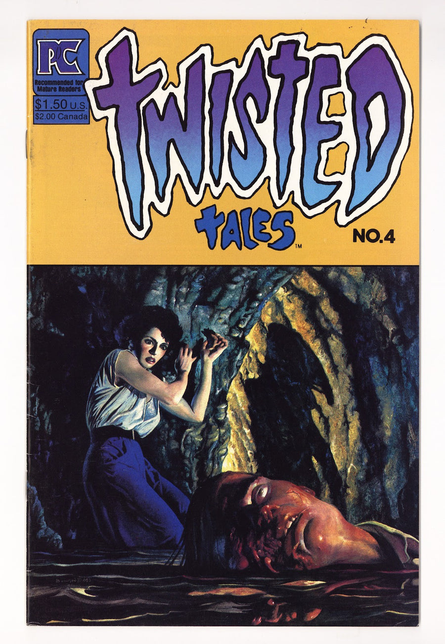 Twisted Tales   4  Mid Grade   (1983)     