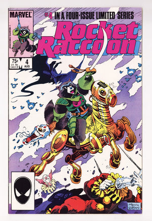 Rocket Raccoon Vol 1 4 VF+ (8.5) (1985)